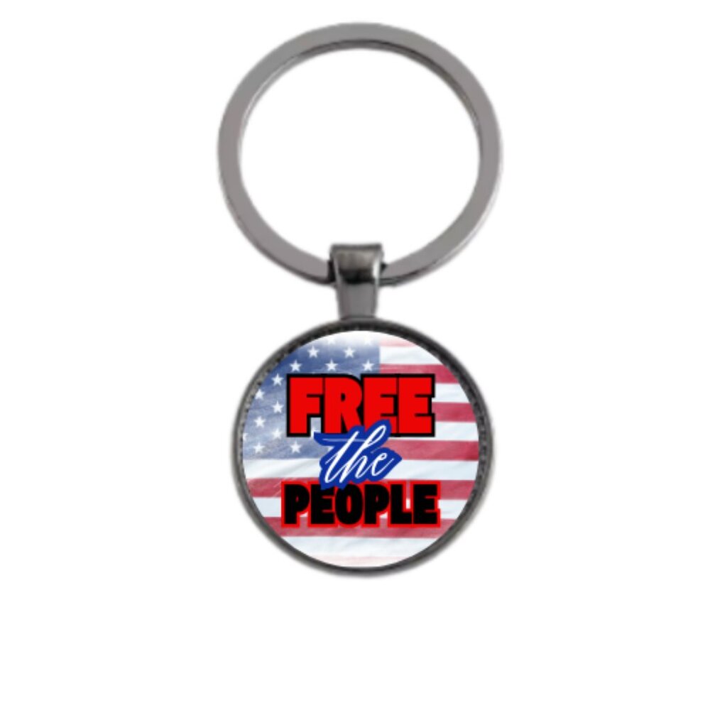FREE THE PEOPLE CUSTOM KEY RING